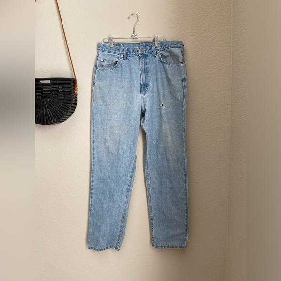 Vintage Jordache High Waist Light Wash Denim Jeans, Size 36Mx30L - Picture 1 of 7